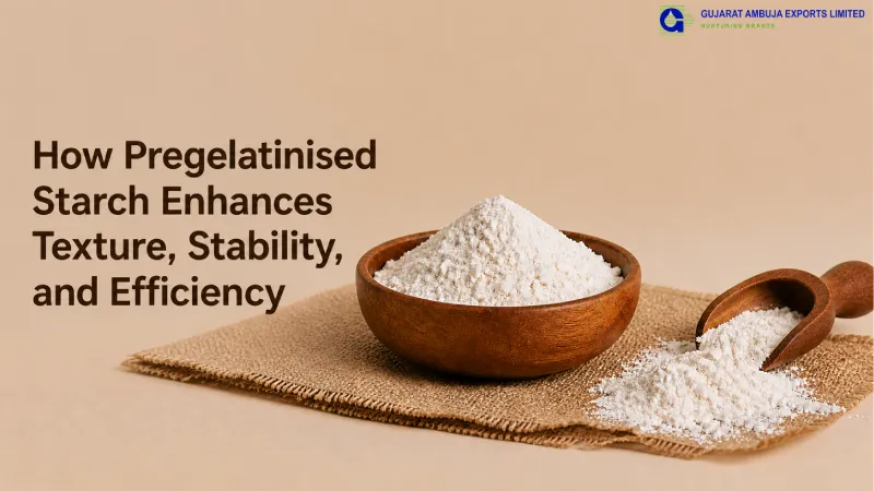 How Pregelatinized Starch Enhances Texture, Stability, and Efficiency