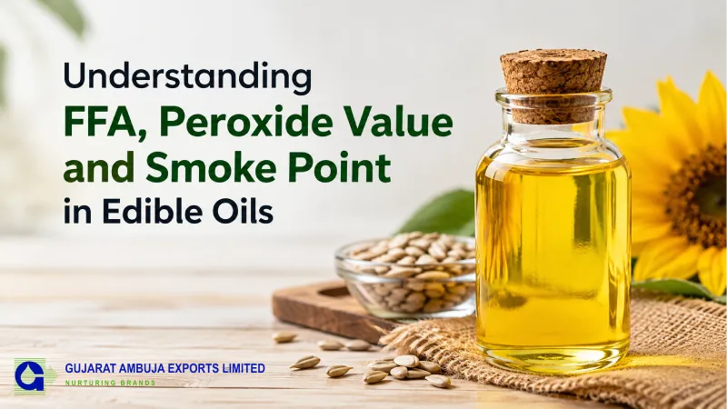 Understanding FFA, Peroxide Value and Smoke Point in Edible Oils